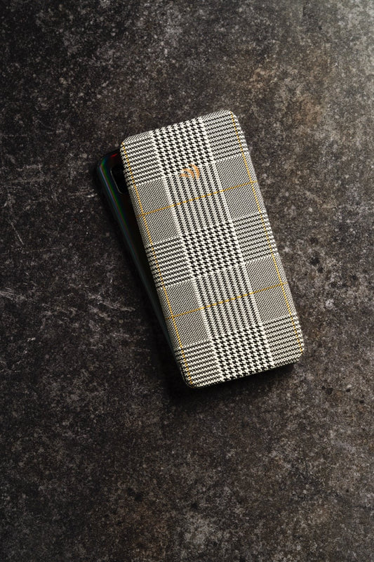 Cotoc : Étui à lunettes aimanté au smartphone en édition Pied-de-poule